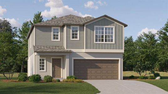 New construction Single-Family house 22326 Blazing Star Run, Land O' Lakes, FL 34637 - photo 0