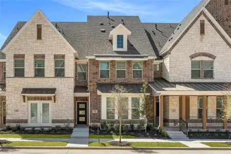New construction Townhouse house 7858 Bayside Dr, Rowlett, TX 75088 plan Baltic - image