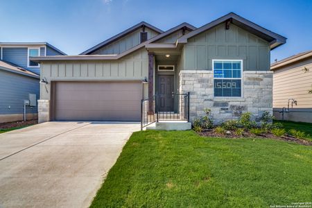 New construction Single-Family house 15509 Jake Crossing Crossing, Castroville, TX 78253 Artesia- photo 0