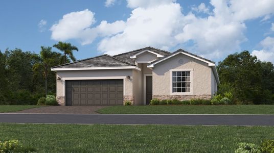 New construction Single-Family house 7869 Lakes Edge Ln, Port Charlotte, FL 33981 Trevi- photo 0