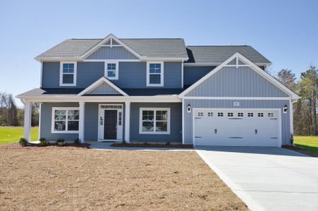 New construction Single-Family house 445 E. Clydes Point Way, Wendell, NC 27591 Cedar Hill- photo 1 1