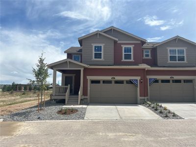 New construction Duplex house 8974 Salmonberry Court, Parker, CO 80134 Meridian- photo 0