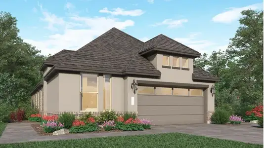 New construction Single-Family house 4228 Waterlily Spring Way, Porter, TX 77365 plan Aventine - image