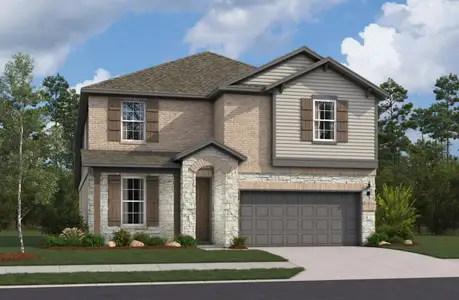 New construction Single-Family house 10552 Briceway Bay, San Antonio, TX 78254 Hudson- photo 0 0