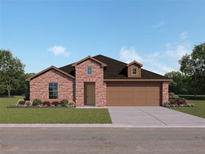 New construction Single-Family house 708 Breckenridge Park Dr, Alvarado, TX 76009 plan JUSTIN - image