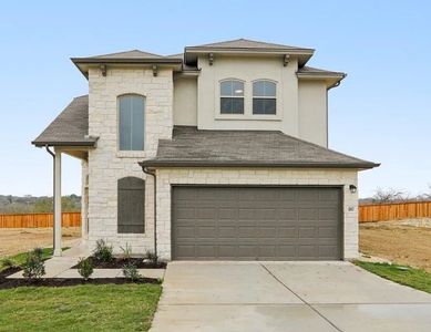 New construction Single-Family house 11305 Zip Cochise Wy, Manor, TX 78653 plan Lamar - image