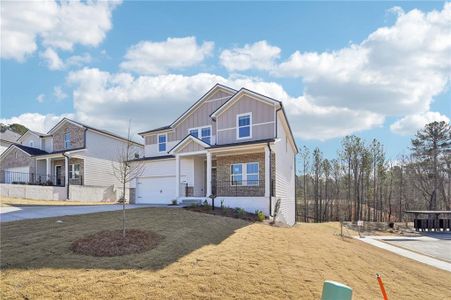 New construction Single-Family house 355 Ivey Township Dr, Dallas, GA 30312 Chatham Basement- photo 2 2