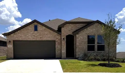 New construction Single-Family house 240 Windmill Dr, Rhome, TX 76078 plan Las Cruces - image