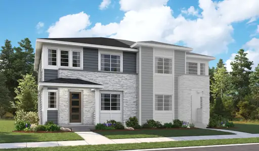 New construction Single-Family house 2821 Inkwood Cir E, Erie, CO 80516 plan Navy 2 Duo - image