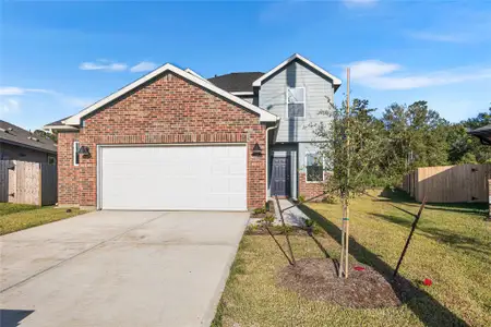 New construction Single-Family house 25799 John Wayne Ct, Splendora, TX 77372 plan Holly - image