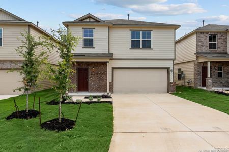 New construction Single-Family house 13646 Mineral Well, San Antonio, TX 78253 Dogwood - 30' Smart Series- photo 0