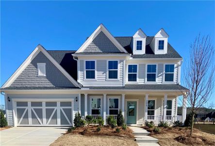 New construction Single-Family house 7219 Thistle Down Wy, Flowery Branch, GA 30542 plan Riverton - image