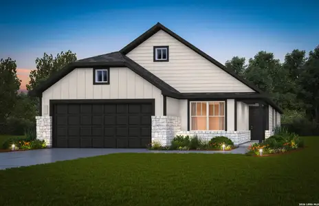New construction Single-Family house 8223 Brandy Br, San Antonio, TX 78252 plan Chatfield - image