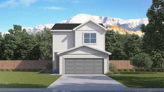 New construction Single-Family house 6613 Nystrom Ter, Colorado Springs, CO 80925 plan Mallard - image