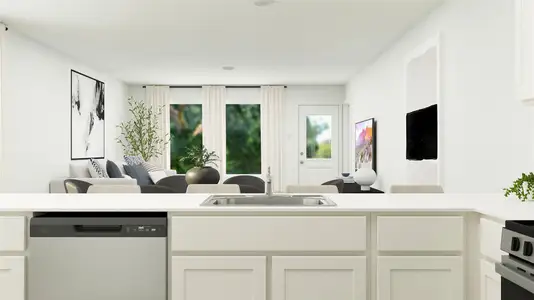 New construction Single-Family house 14676 S Ascot Bend Cir, Conroe, TX 77306 plan Kitson - image 5