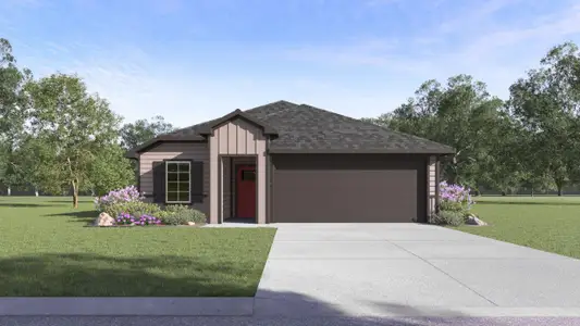 New construction Single-Family house 1248 Hickory Grove St, Brenham, TX 77833 plan Abbot - image