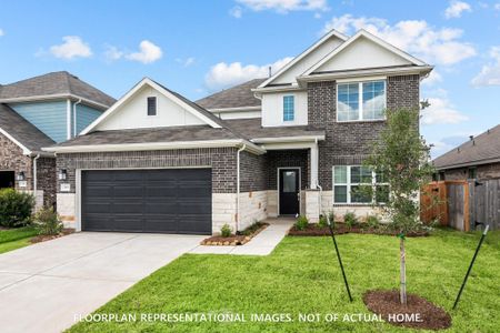 New construction Single-Family house 32127 Morning Luster Ct, Fulshear, TX 77441 plan Magellan - Smart Series - image