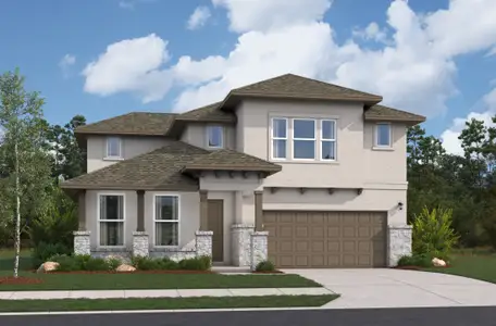 New construction Single-Family house 5197 Pinder Wy, Schertz, TX 78124 plan Aransas - image
