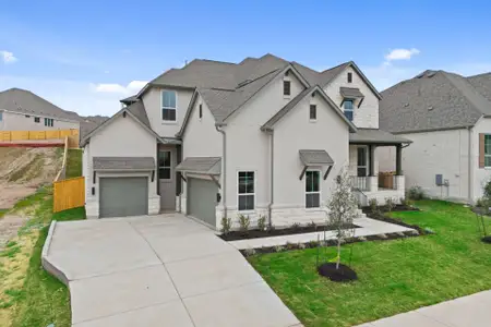 New construction Single-Family house 1432 Jolie Rose Bnd, Leander, TX 78641 plan Huxley - image