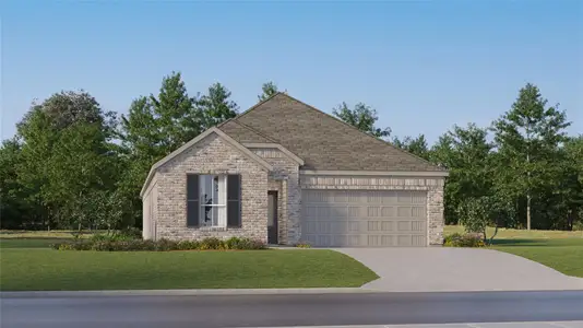 New construction Single-Family house 21722 Willow River Canyon Ln, Waller, TX 77484 plan Portofino - image