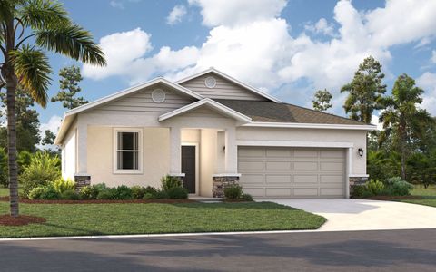 New construction Single-Family house 6000 Cliffbow Lp, Leesburg, FL 34748 plan The Portland - image
