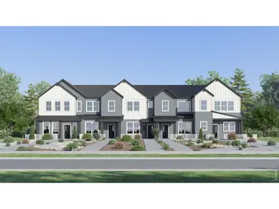 New construction Townhouse house 3584 Quincy Bay Pl, Loveland, CO 80538 - image