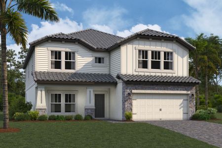 New construction Single-Family house 34228 Grande Dominion Dr, Zephyrhills, FL 33541 plan Coronado III - image