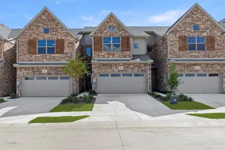 New construction Townhouse house 4611 Hawks Trl, Oak Point, TX 75068 plan Lotus - image