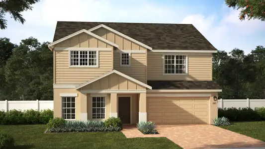 New construction Single-Family house 1652 Hamlin Ridge Rd, Minneola, FL 34715 plan Wilshire - image