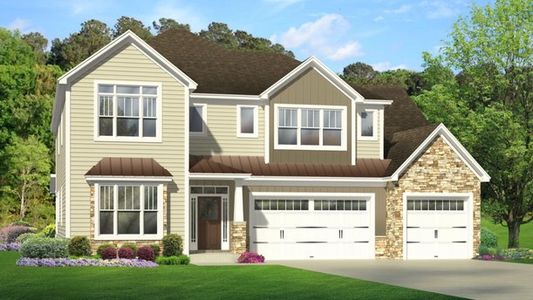 New construction Single-Family house 702 Foxbury Wy, Woodruff, SC 29388 plan BRISTOL - image