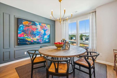 New construction Townhouse house 801 Parc Townes Dr, Wendell, NC 27591 plan Linville - image 11