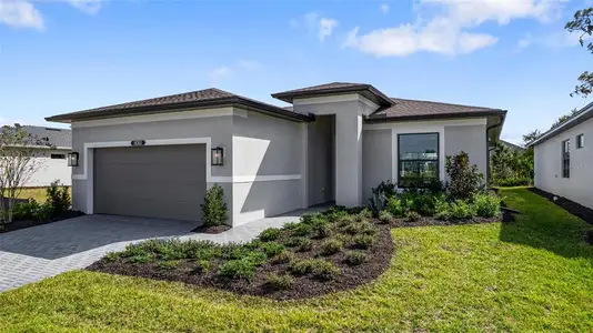New construction Single-Family house 14363 Hammock Oak St, Parrish, FL 34219 plan Eva - image