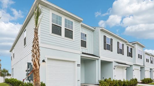 New construction Townhouse house 6876 Holcombe Down Dr, Zephyrhills, FL 33541 plan Leila III - image