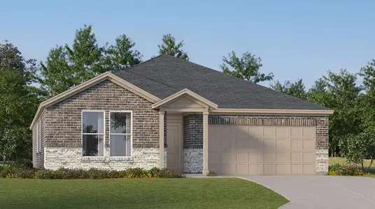 New construction Single-Family house 4417 Ramblin Acres Rd, Georgetown, TX 78628 plan Springsteen - image