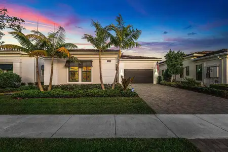 New construction Single-Family house 13198 Faberge Pl, Palm Beach Gardens, FL 33418 plan Michelangelo - image