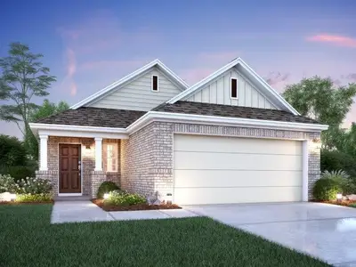 New construction Single-Family house 7014 Butterfield Dr, Sanger, TX 76266 plan Azalea - 30' Smart Series - image