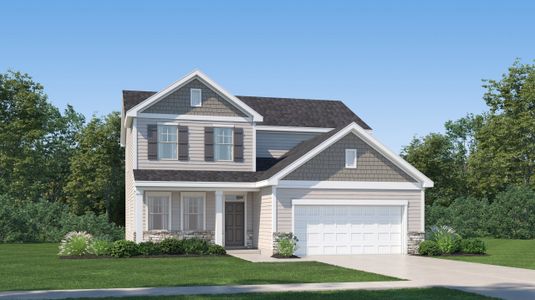 New construction Single-Family house 405 Park Slope Wy, Youngsville, NC 27596 plan Madison - image