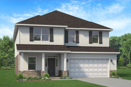 New construction Single-Family house 210 Glencliff Wy, Simpsonville, SC 29680 plan 3030 - image
