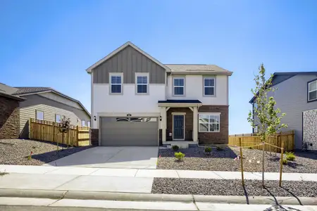 New construction Single-Family house 197 Mia Ln, Johnstown, CO 80534 plan Oliver - image
