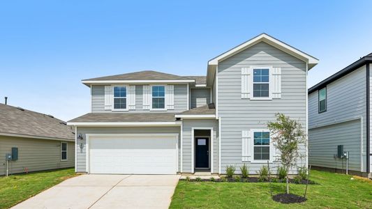 New construction Single-Family house 200 Gilmer Ln, Buda, TX 78610 plan The Ozark - image