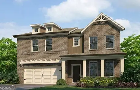 New construction Single-Family house 120 Maplewood Ln, Conyers, GA 30094 plan Wellington - image