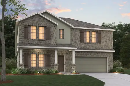 New construction Single-Family house 170 Stabler Sq, San Antonio, TX 78056 plan Columbus - image