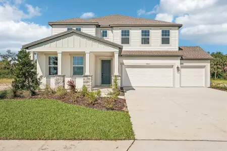 New construction Single-Family house 9927 Hidden Hammock Lp, Parrish, FL 34219 plan Duval - image