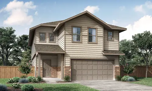 New construction Single-Family house 504 Yellow Ribbon Trl, Jarrell, TX 76537 plan Ennis - image
