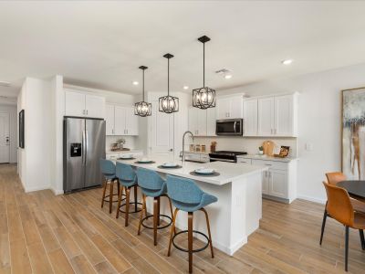 Kitchen in the Arlo Floorplan at Abel Ranch