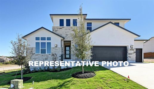 New construction Single-Family house 7712 Becasseau Dr, Austin, TX 78738 The Carter IX- photo 0