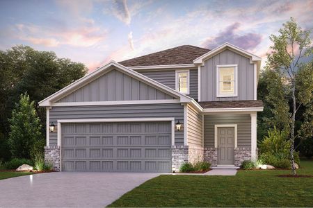 New construction Single-Family house 1892 Redwood Ln, Dayton, TX 77535 plan Hampton - image