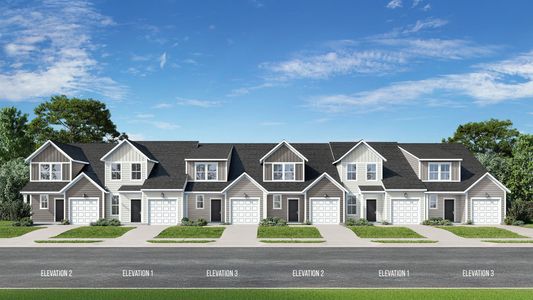 New construction Townhouse house 741 Township Wy, Myrtle Beach, SC 29579 plan Lawson - image