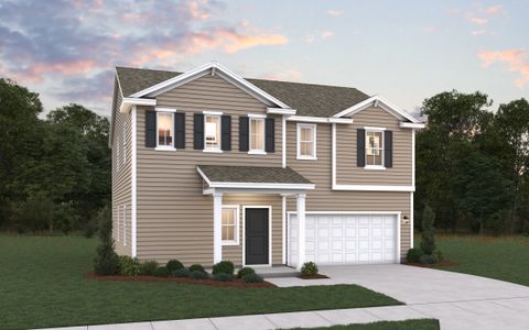New construction Single-Family house 214 White Fields Ave, Fountain Inn, SC 29644 plan Wayfare - image