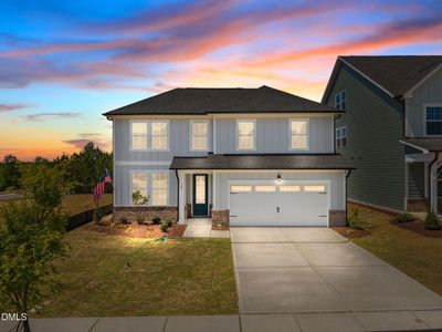 New construction Single-Family house 905 Diana Victoria Ct, Wendell, NC 27591 plan The Ashport K - image